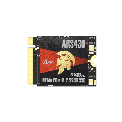 ARES ARS430 M.2 2230 PCIe Gen4x4 NVMe SSD with Heatsink