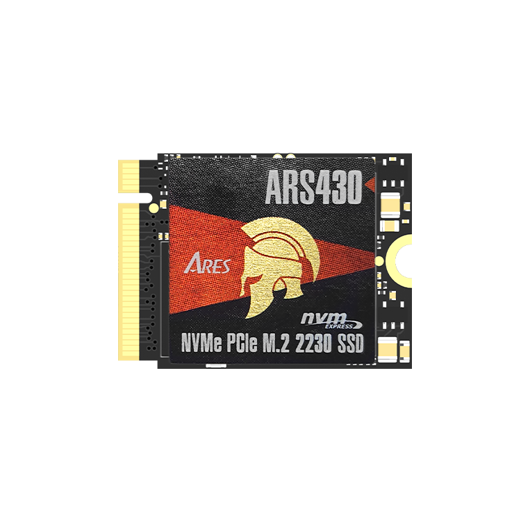 ARES ARS430 M.2 2230 PCIe Gen4x4 NVMe SSD with Heatsink