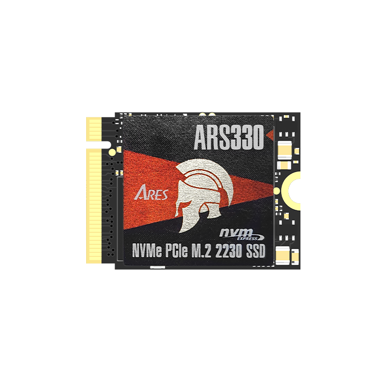 ARES ARS330 M.2 2230 PCIe Gen3x4 NVMe SSD with Heatsink