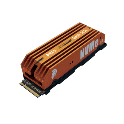 ARES AETHON M.2 2280 PCIe Gen5x4 NVMe SSD with Heatsink