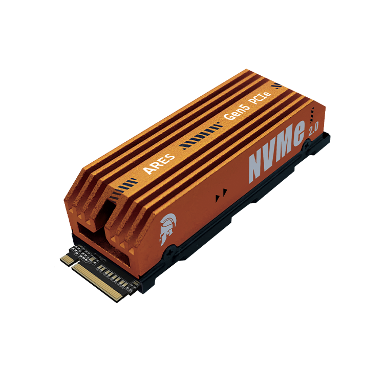 ARES AETHON M.2 2280 PCIe Gen5x4 NVMe SSD with Heatsink