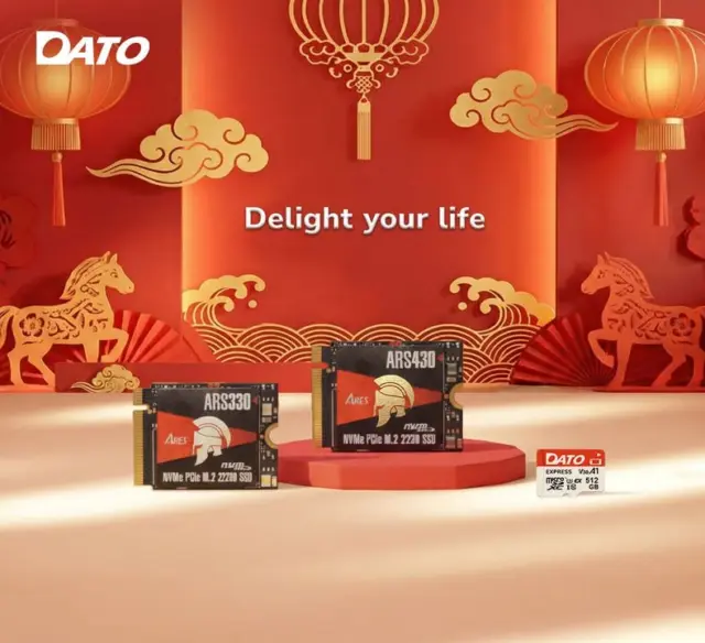 New year. New speed.🧨
Start the Lunar New Year with zero lag and zero limits.
Upgrade to SSD and power through every goal in 2026.
Because a fresh start deserves lightning-fast performance.
Let’s make this year load instantly. 🧧⚡

#ssd #AI #microsd #happynewyear #Datotek