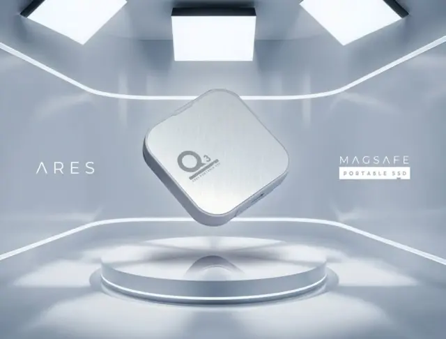 ARES Q3 PSSD｜Where Speed Meets Space.🛸Engineered with magnetic precision and next-gen USB 3.2 Gen2x2.Up to 20Gbps and 1600/1500MB/s — designed for a faster, cleaner workflow.No limits. Just flow.🚀#Q3 #PortableSSD #iphone17promax  #FutureTech #MagSafe  #MagneticSSD #AI #Datotek