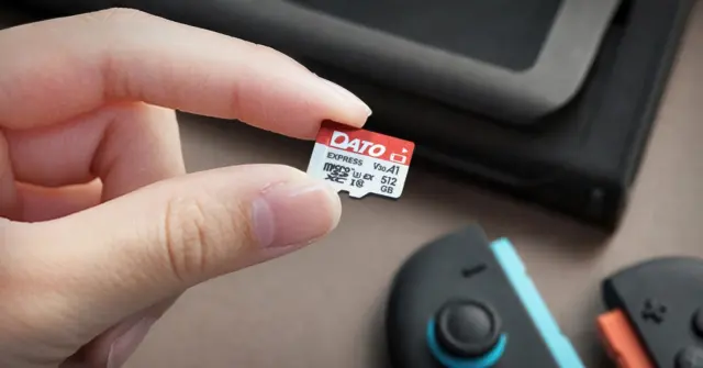 🎮 更多遊戲，更少等待，暢玩無極限。遊戲庫不斷擴充，空間不足？ DATO EXPRESS microSD 卡專為 Nintendo Switch 2 打造，讀取速度高達 800MB/s，媲美 SSD，助您盡享次世代遊戲體驗。 #microsdexpres #nintendoswitch2 #switch2 #gamingstorag #datotek