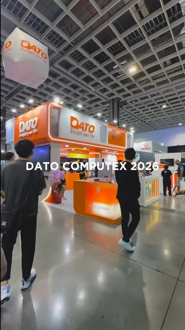 【COMPUTEX 2026 Highlights! 🚀】Huge thanks to all the partners who visited the DATO booth! You made this year’s show truly spectacular!Let's relive the vibrant atmosphere of our booth together! ✨#COMPUTEX2026  #SSD #PortableSSD  #AIPSSD  #Storage MemorySolutions DRAM EdgeAI TechInnovation Sustainability  Magsafe DATO Datotek 達多科技